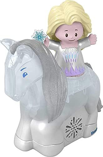 Fisher-Price Little People – Disney Frozen Elsa & Nokk, figure set with lights and sounds for t... | Amazon (US)