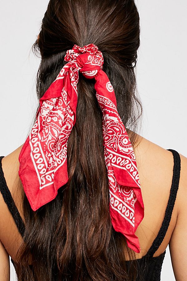Bandana Scarf Pony | Free People (Global - UK&FR Excluded)