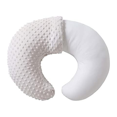Nursing Pillow and Positioner with Minky Cover for Breastfeeding and Bottle Feeding, Propping Bab... | Amazon (US)