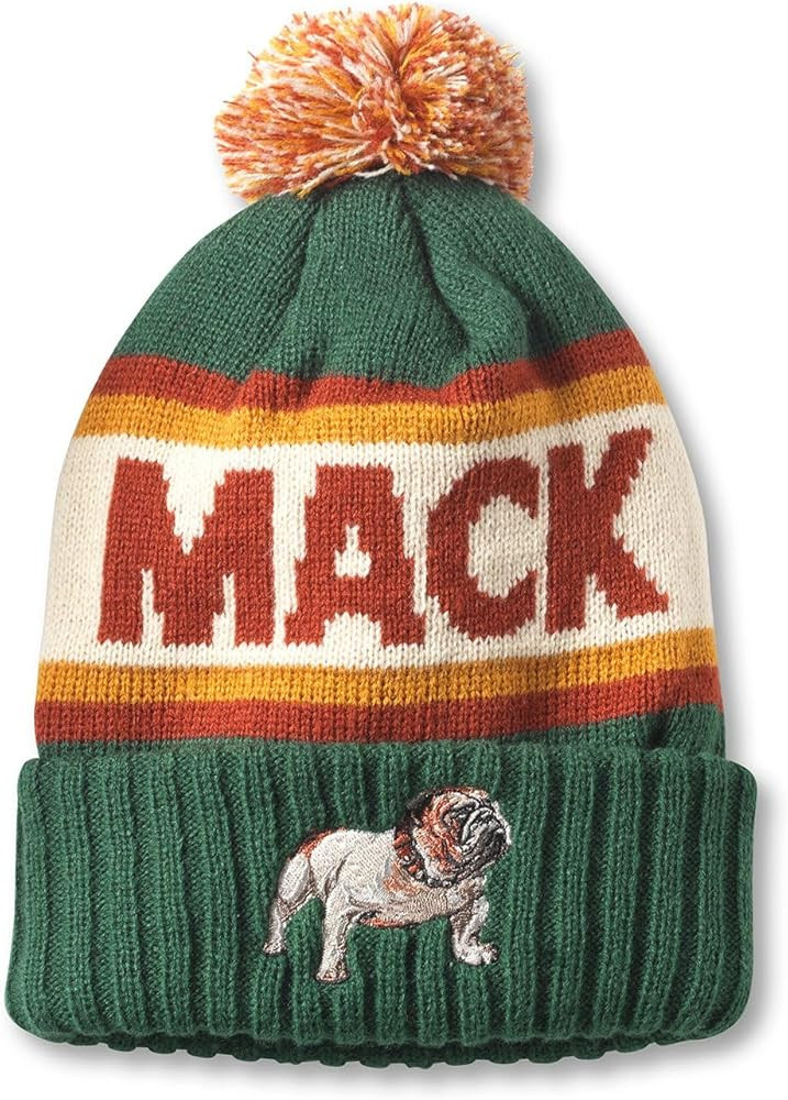 AMERICAN NEEDLE Mack Truck Pillow Line Knit Pillow Line Knit Cap Beanie Hat (23012A-MACKT-DGBOGI) | Amazon (US)