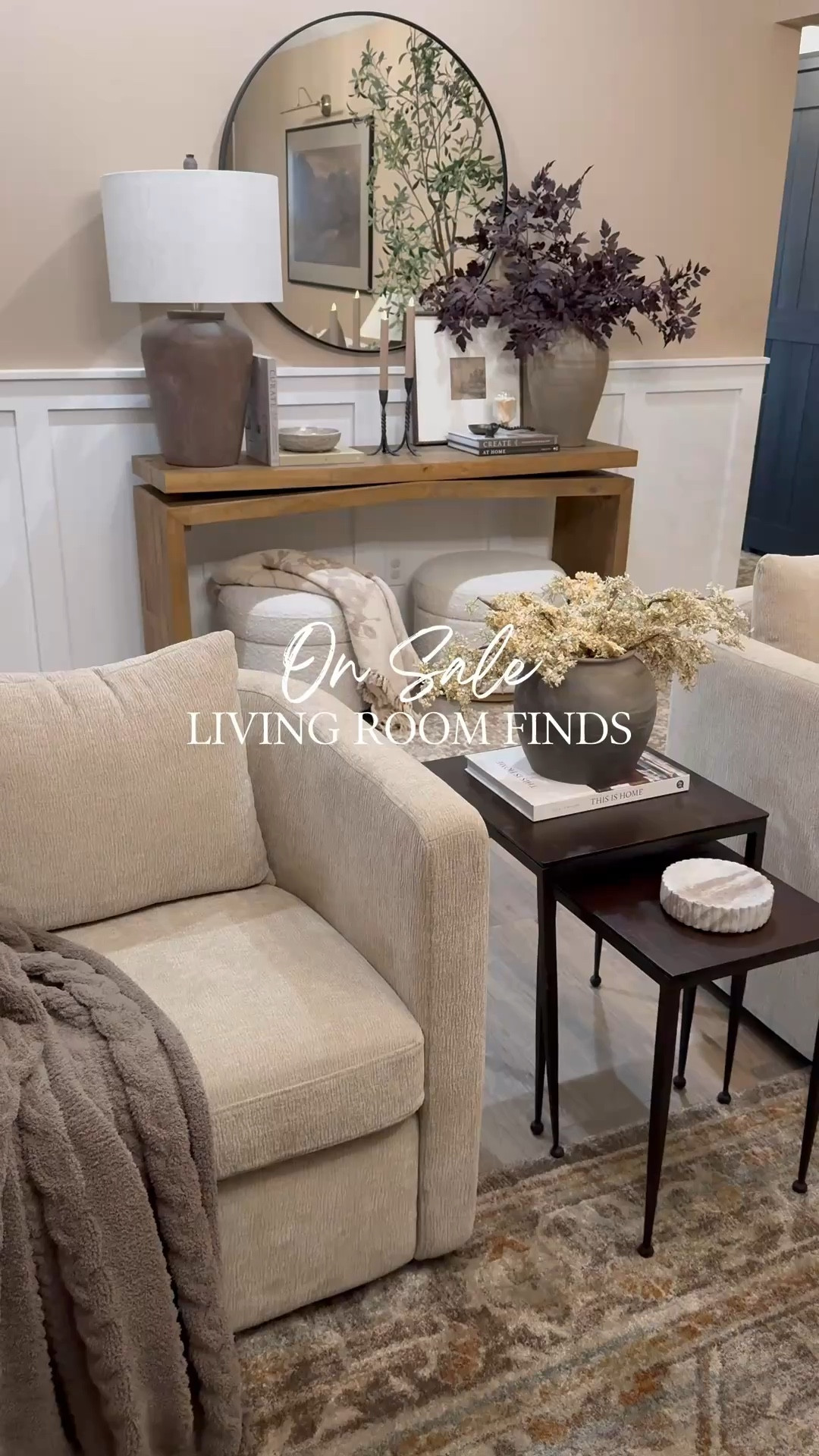 Living Room Sale Finds You Don’t Want to Miss (Up to 80% Off + Free Shipping)

Follow @farmtotablecreations on Instagram for more cozy home finds 🤍

So many of my living room favorites are currently on major sale and it’s the perfect time to grab those pieces you’ve been eyeing. From my console table and styled decor, to the storage ottomans and rug underneath, plus my cozy swivel accent chairs—these are the pieces I use every day and love how they all come together.

The best part… some of these are up to 80% off right now with free shipping, which is honestly hard to beat for quality pieces like these. If you’ve been wanting to refresh your space or add a few functional, beautiful staples, this is such a good time to do it.

#livingroom #livingroomfurniture #accentchairs #ottomans #arearug #consoletable #homedecor #wayfair #springcyberweek

#LTKHome #LTKSaleAlert