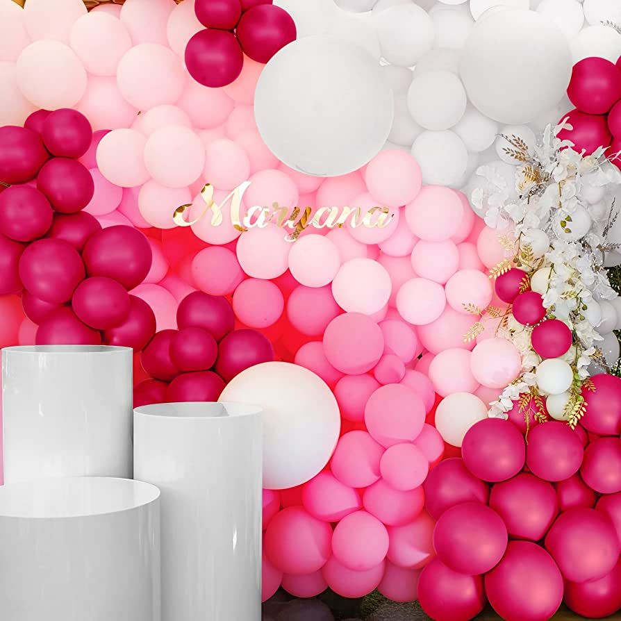 168 Pack Balloons Different Sizes Latex Balloons 18/10/5 Inches Garland Arch Kit Balloons for Val... | Amazon (US)