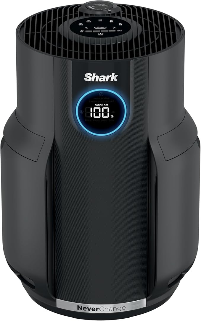 Shark Air Purifier for Home, NeverChange, for Large Room, HEPA-Exceeding Filter, Captures Polluta... | Amazon (US)