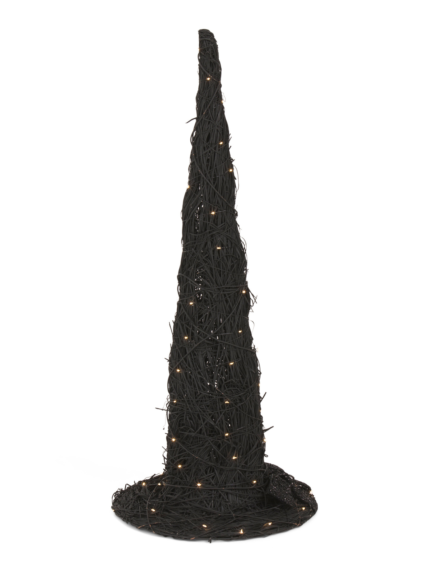 Led Rattan Witch Hat Decor | TJ Maxx