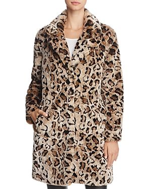 Bb Dakota Rooney Faux-Fur Leopard Coat | Bloomingdale's (US)