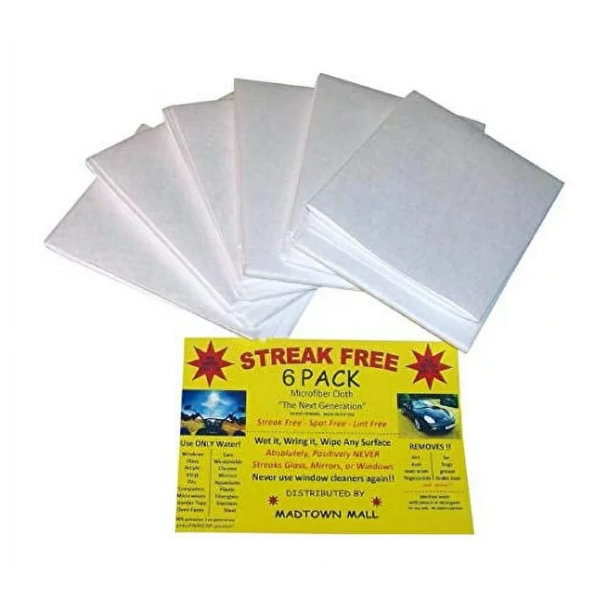 Streak Free Microfiber Cloth â€œAs Seen on Tvâ€ 6 Pack

#LTKkids #LTKfamily #LTKhome