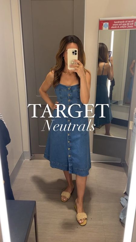 Target neutrals for spring and summer 🤍

Target style, Target dresses, denim skirt, denim dress, wide leg pants, cover up 

#LTKfindsunder50 #LTKstyletip #LTKVideo