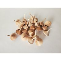 Spinning Top Wood Wooden Toy Stocking Stuffer | Etsy (US)