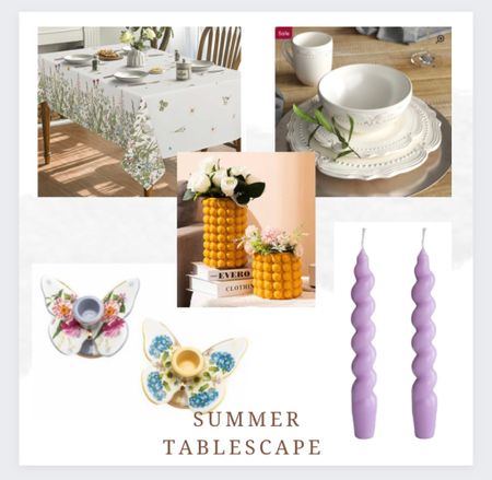 Formal dinning table * Dinning Room * Tablescape * Summer * Party * Entertaining * Formal Table

#LTKunder50 #LTKSeasonal #LTKhome