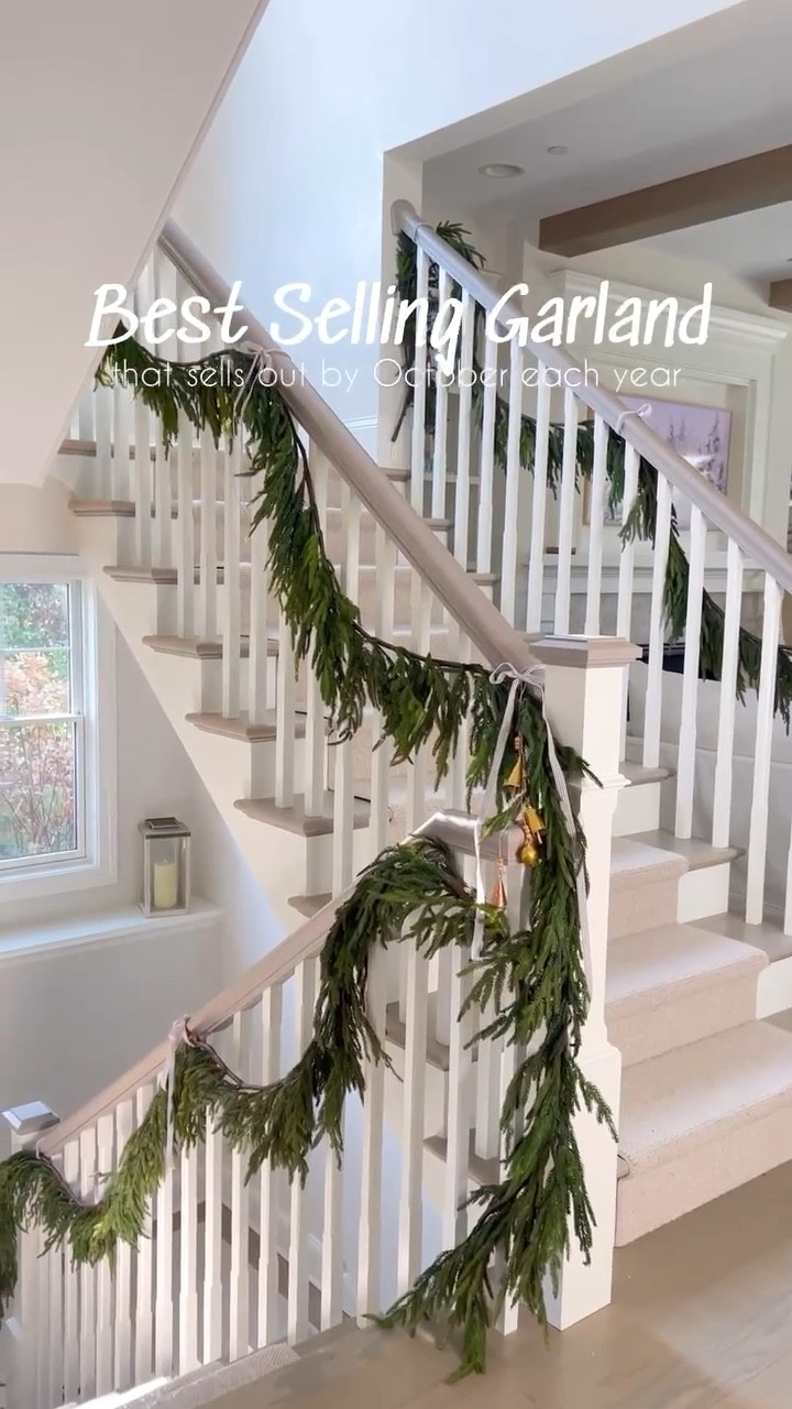 Viral Christmas pine garland!! Long length is perfect for staircases! #LTKHoliday (10/22)

#LTKVideo #LTKHome #LTKStyleTip