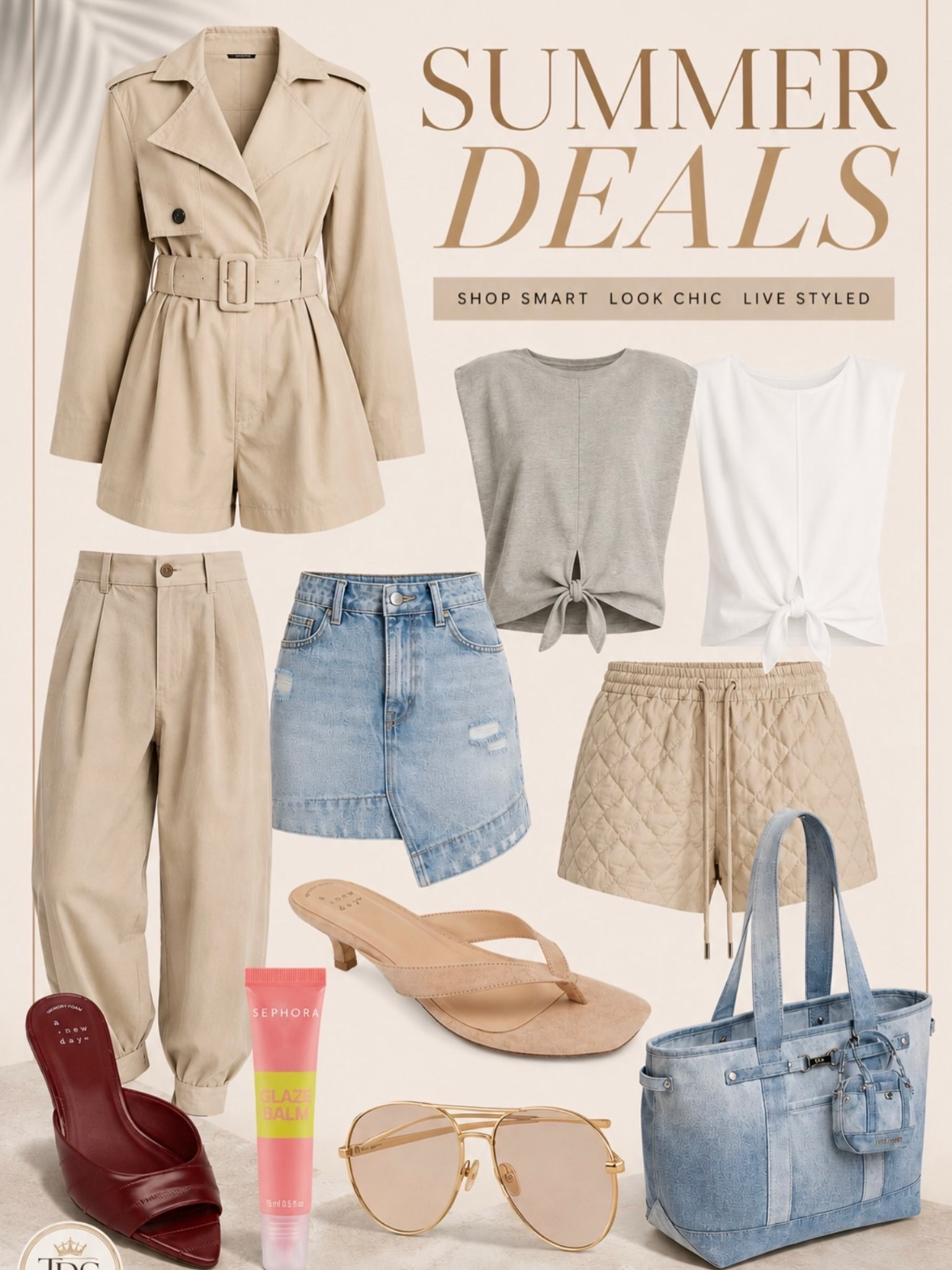 Summer style just got even better!!!!

These are the deals I’m adding to cart right now from elevated neutrals to the perfect denim tote and beauty favorites Save this post and shop your favorites through my links

#TiffanyRichStyle #SummerStyle #NeutralStyle #LuxuryForLess