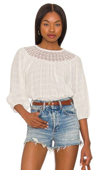 Peasantries Top in White | Revolve Clothing (Global)