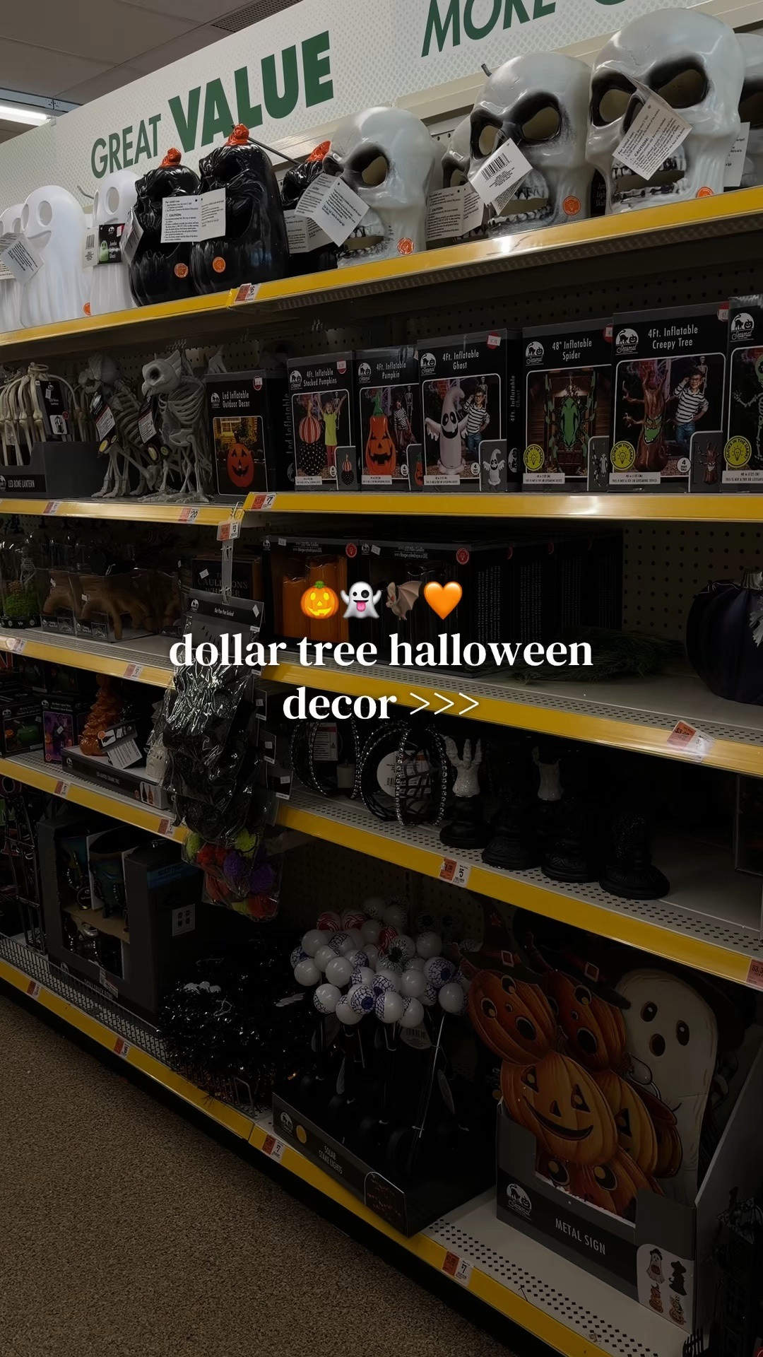 halloween decor at dollar tree!! 🎃🧡

#LTKSeasonal #LTKHome #LTKSaleAlert