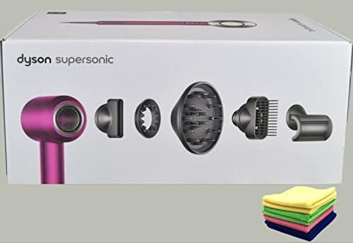 Premium Dyson Supersonic Hair Dryer Limited Gift Set Edition in Fuchsia/Nickel: Fast Drying, Ligh... | Amazon (US)