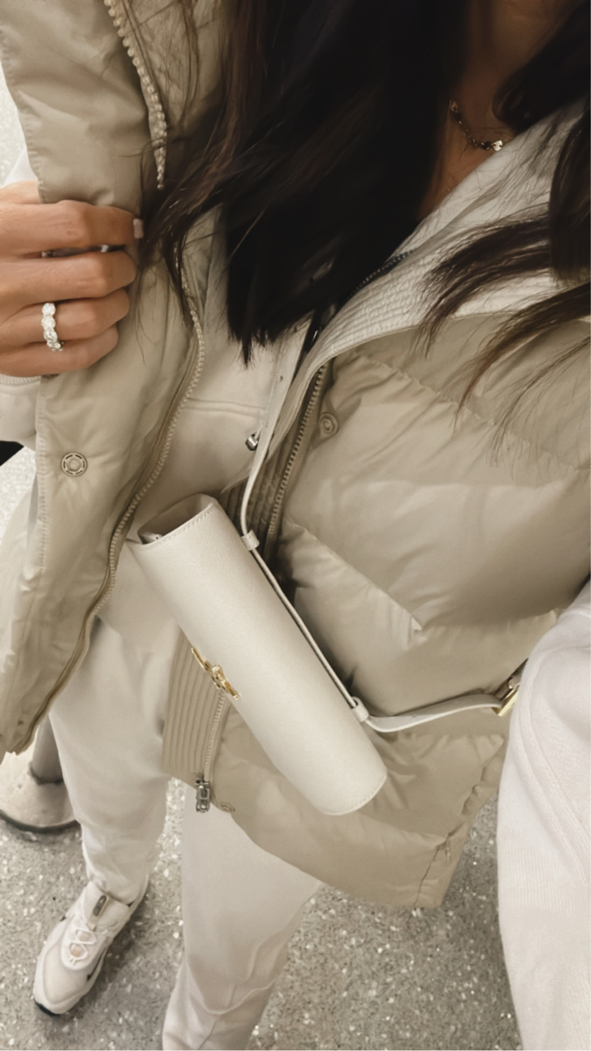 I’m just shy of 5’7 wearing the size small puffer vest in men’s! Size XS/ S sweatshirt and size 2 joggers. 
Monochrome style, Lululemon, athleisure, StylinByAylin 

#LTKunder100 #LTKSeasonal #LTKstyletip