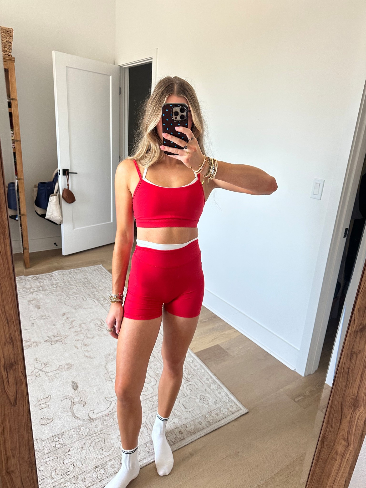 Amazon size XS OMKAGI Workout Sets for Women Cute Doubel Layer Open Back Sports Bras Gym Shorts Outfits

My workout and workout gear for my daily workout. I take pilates classes from @lexfish on Instagram she has a whole online platform and membership! Most of my pilates gear and tools are from Bala. Bala use code SLOANE15. 
#workoutgear #workoutwear #pilates #ootd #outfit #athleticwear #athleticoutfit #bikershorts #sportsbra #pilatesoutfit #athleisure #bala #pilatesworkout #pilateslovers #pilatestiktok #balabangles

#LTKActive #LTKfitnessgoals #LTKmorningroutine