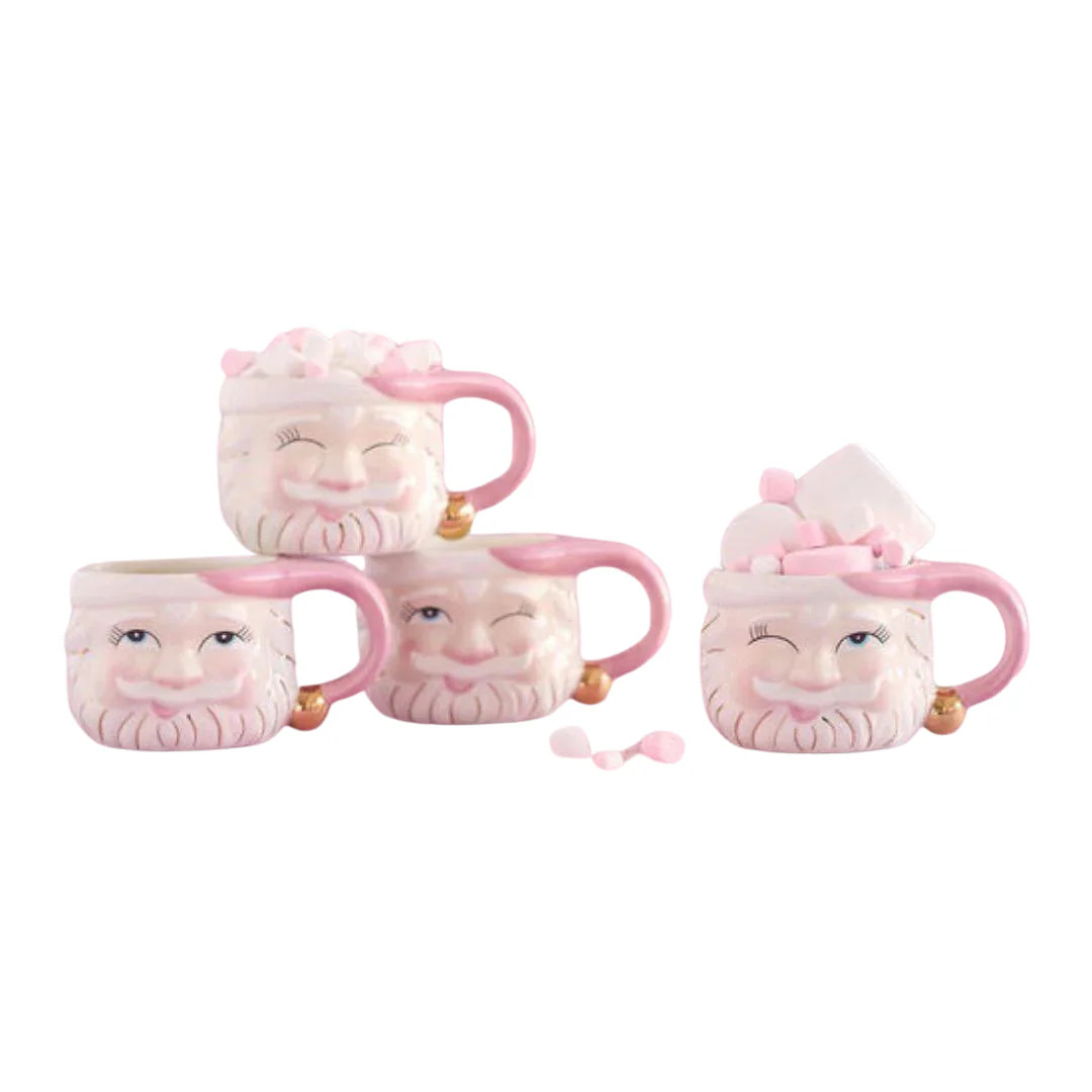 Papa Noel Pink Mug | Pink Antlers