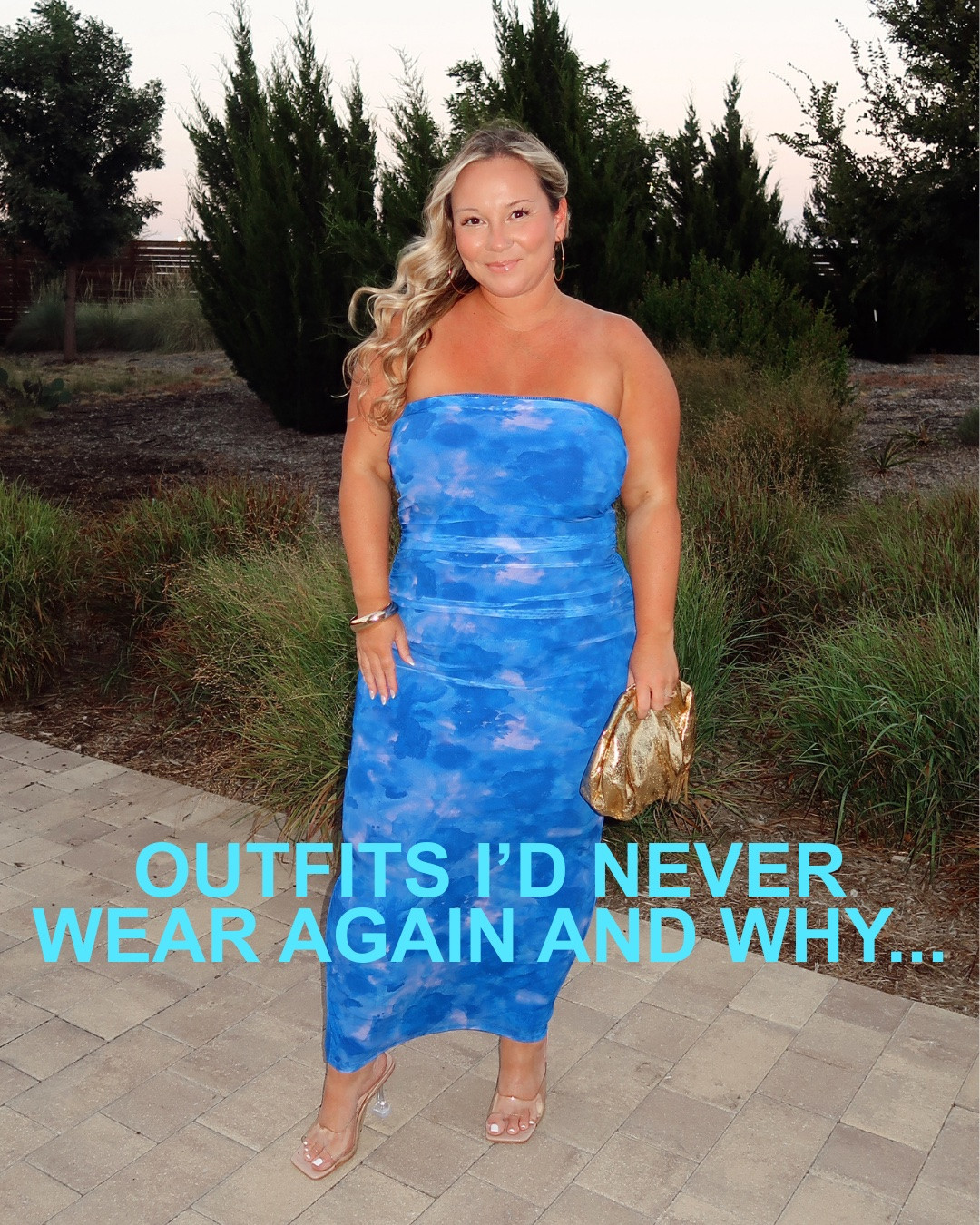 Never wearing these outfits again!!! Unfortunately they were too flattering, too comfortable & got me way too many compliments 🤷‍♀️😂

Blue dress, XL Black dress, LARGE Yellow dress, MEDIUM Black Jumpsuit, LARGE PETITE Denim top, LARGE Black pants, MEDIUM Pattern long sleeve, LARGE Black Amazon pants, LARGE Pink A&F dress, XL Petite Orange pants, LARGE Denim top, XL Lace top, LARGE Pink striped set, LARGE Orange top, XL Light wash jeans, 31S Black corset top, XL AE Black Wide Leg Jeans, 14 SHORT

#LTKSeasonal #LTKMidsize #LTKootd