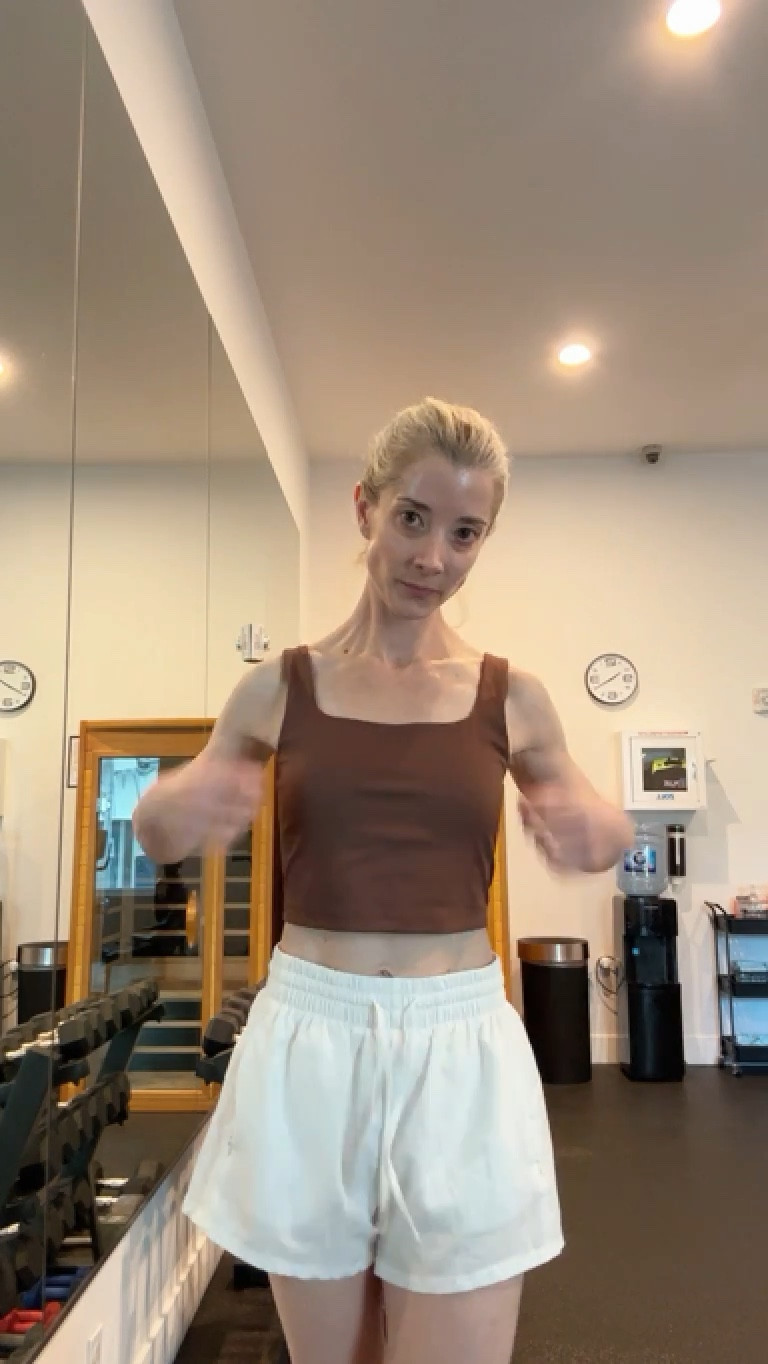 Shown in video: 3 pc sporty gym workout outfit. Budget friendly and petite friendly ! 

Brown Sports bra w square neckline worn w white high waist running shorts and layered under my UPF 50 long sleeve shirt w thin holes. 

Sporty chic outfits to make working out a little easier! Shop Amazon fashion finds under $50. Active lifestyle and outdoor clothing for women styled in a preppy, fun way. 

#LTKActive #LTKPetite #LTKFindsUnder50