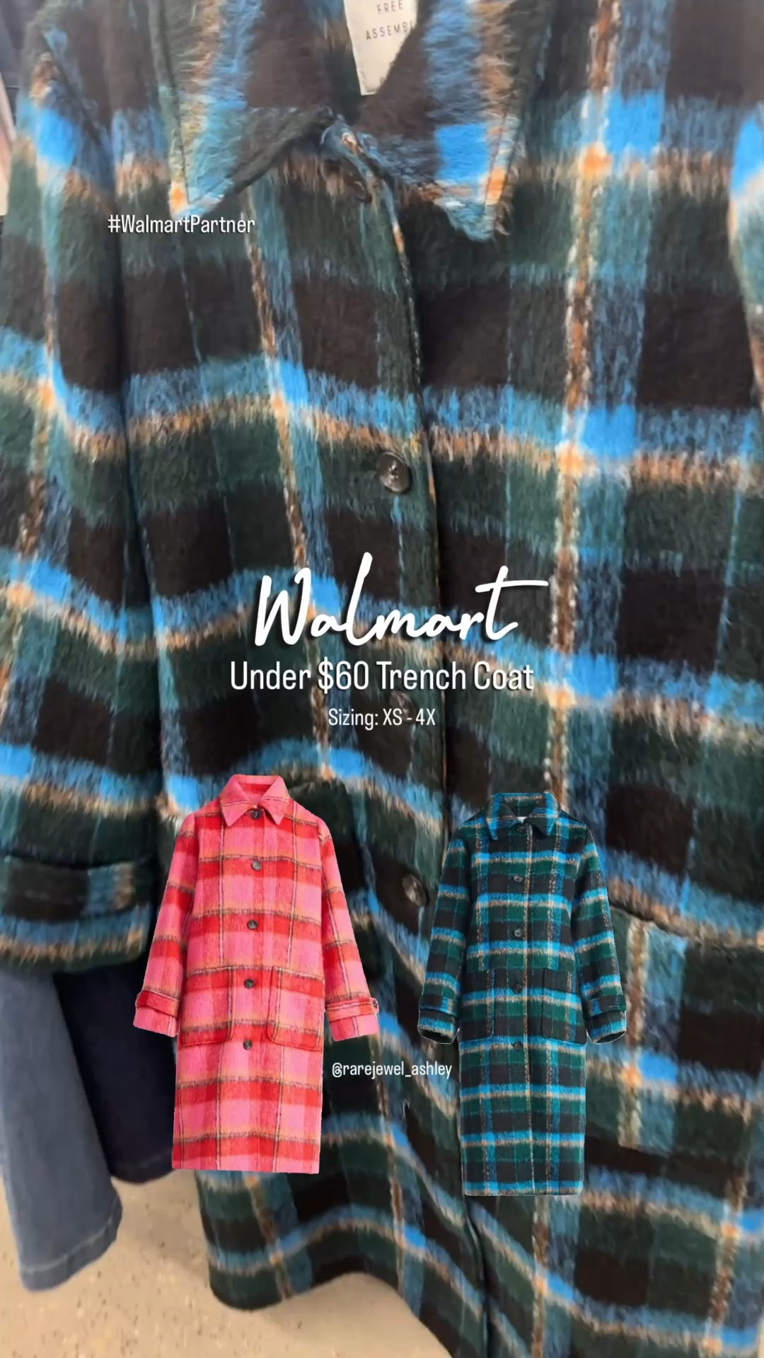 #WalmartFinds Under $60 trench coats available at @walmart in 3 colors. 
Sizing: XS - 4X

#WalmartFashion #WalmartStyle #WalmartFinds #fallstyle #falloutfit #fall #seasonal #coats #outerwear #plaid #trenchcoats #ootd #trending 

#LTKFindsUnder100 #LTKStyleTip #LTKSeasonal