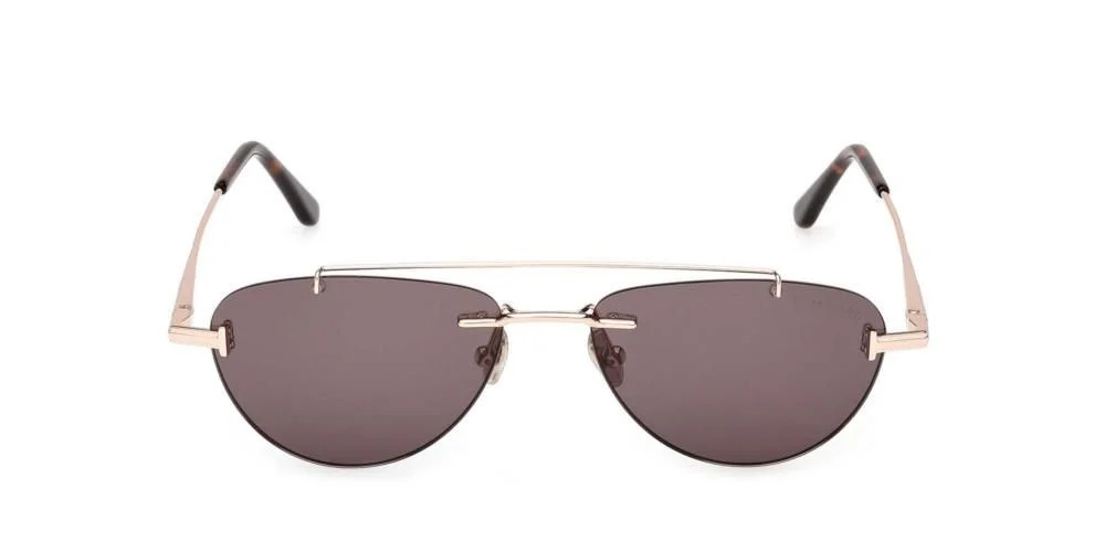 Tom Ford Eyewear Pilot Frame Sunglasses | Cettire Global
