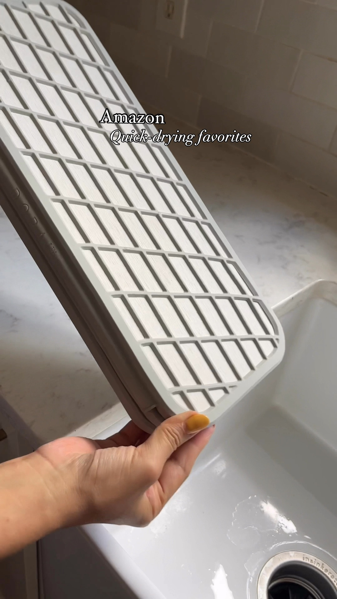 Prime Day quick drying stone bath mat dish pad coasters sink caddy 

#LTKHome #LTKFindsUnder100 #LTKSaleAlert