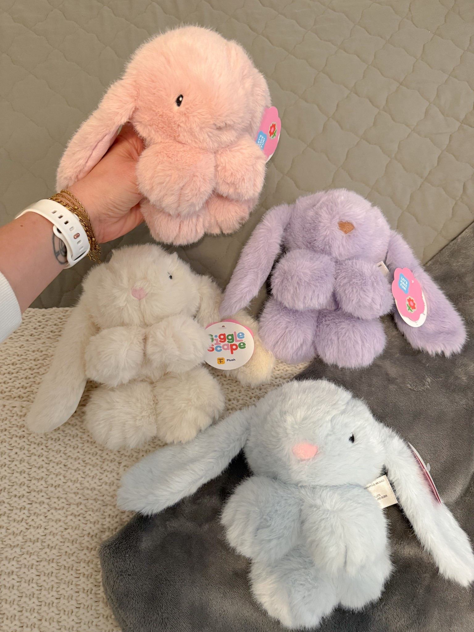 The cutest $5 bunnies 

Easter, Easter basket, kids finds 

#LTKKids #LTKSeasonal