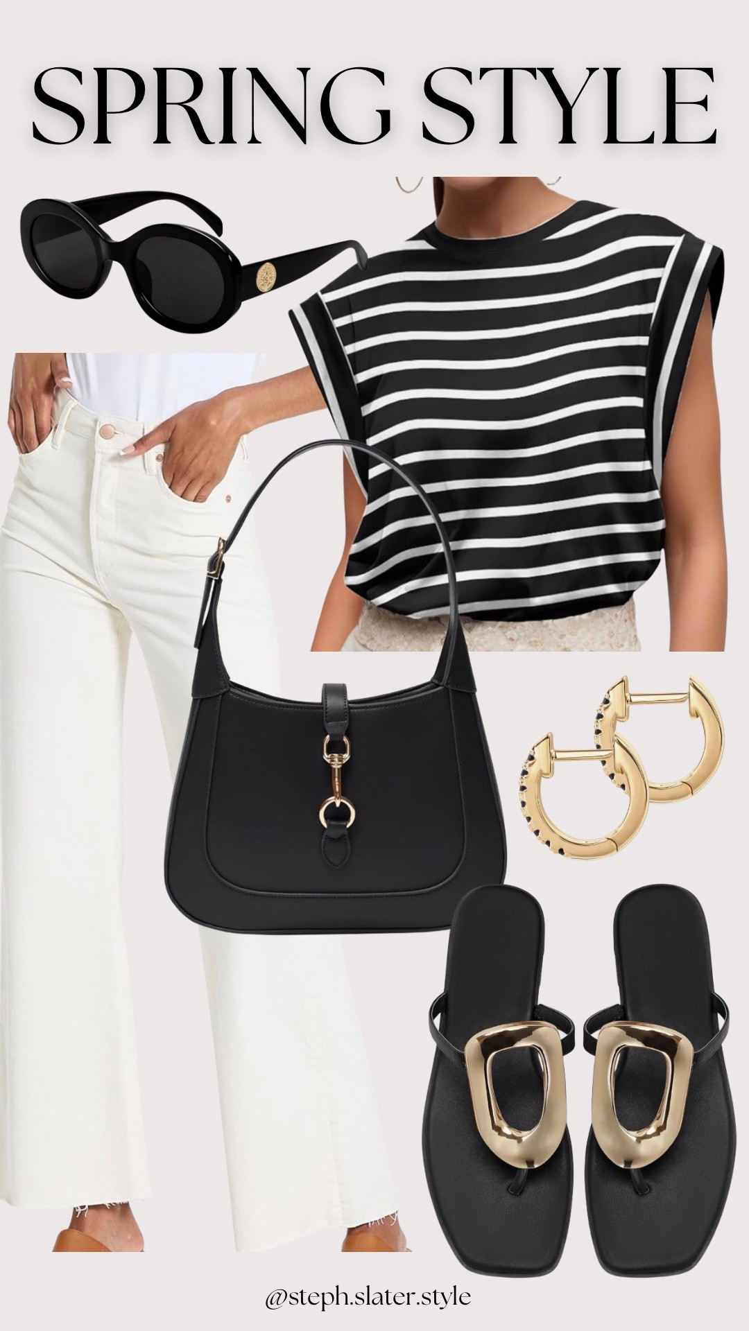 Classic black and white spring look from Amazon 

#LTKOver40 #LTKootd #LTKSeasonal