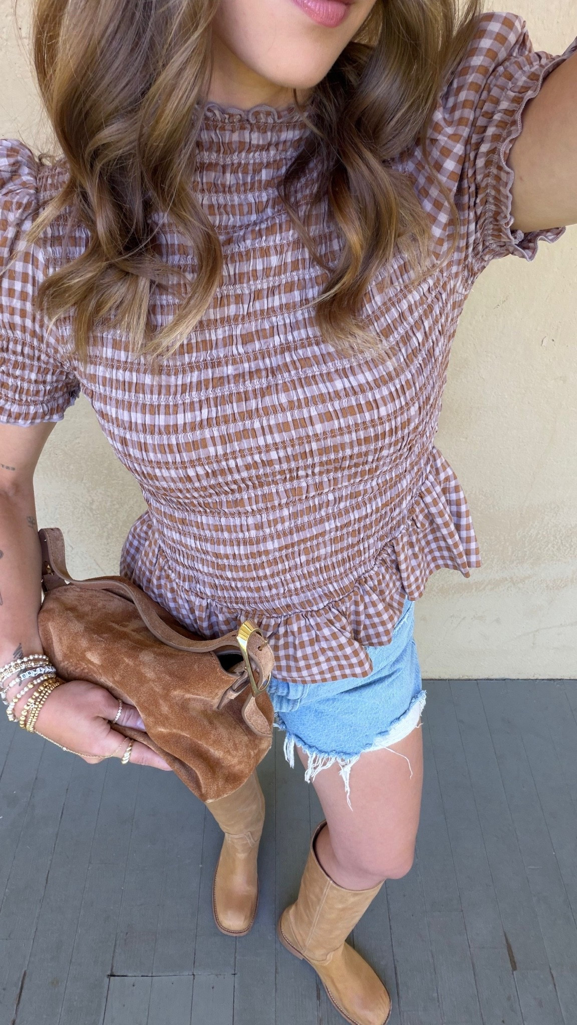 6/2/26 Casual Summer Outfit of the Day

One of those easy summer outfits that feels effortless but still put together 🤍 wearing my Reformation top (size S) with denim shorts, Steve Madden boots, Amazon sunglasses, and my J.Crew suede bag. Simple pieces that work for so many summer plans—everything is linked here ✨

#LTKxAbercrombie #LTKootd #LTKSeasonal