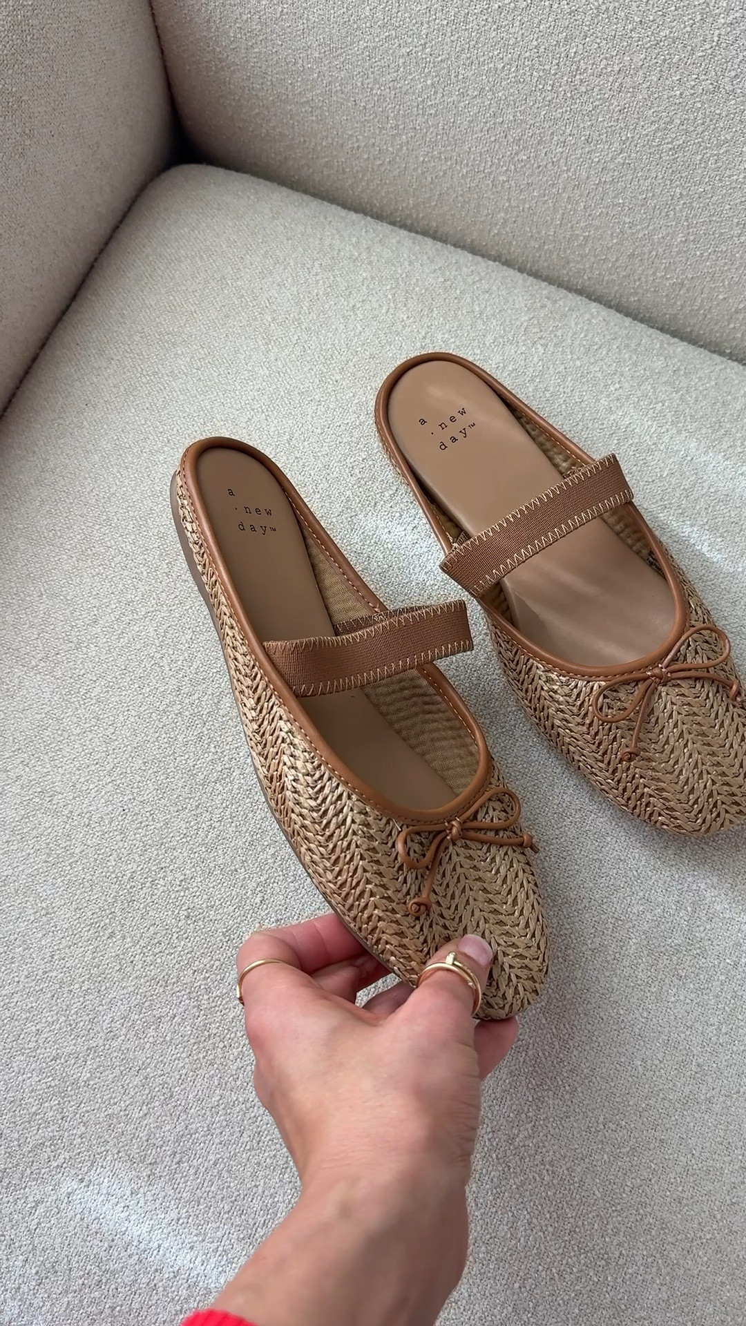 New spring shoes from Target. Woven ballet flats. Slip on mule flats. Rattan ballet slides. Vacation shoes. Spring shoes. Spring outfits. Business casual. Resort wear. Resort outfits. TTS for me. 

#LTKTravel #LTKWorkwear #LTKootd