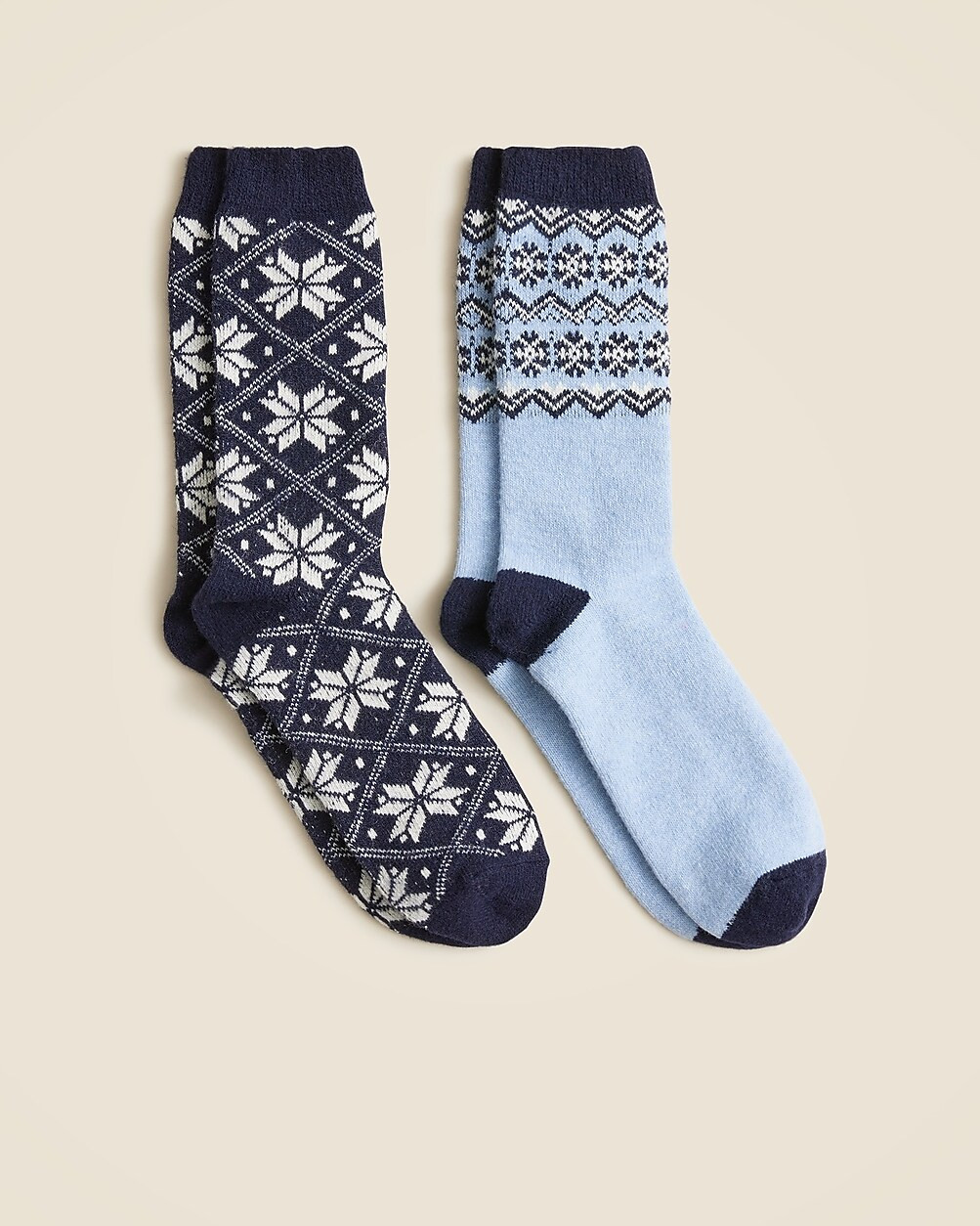 Fair Isle trouser socks two-pack | J. Crew US