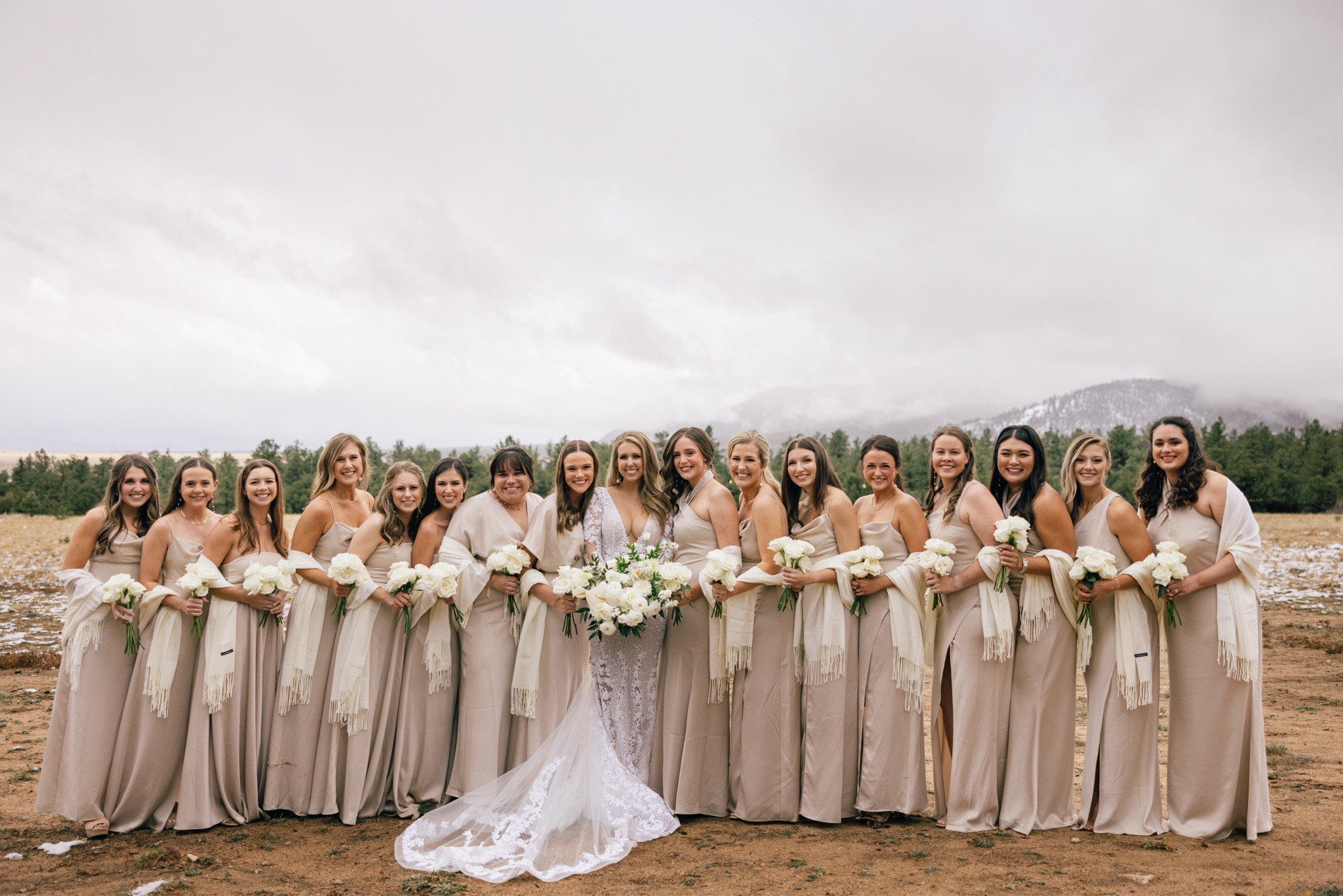 Amazon wedding finds—cashmere shawls/wraps for the bridesmaids 🤍 Bridesmaid wore BHLDN satin champagne dresses. They got to pick their style!

#LTKWedding #LTKStyleTip #LTKFindsUnder50