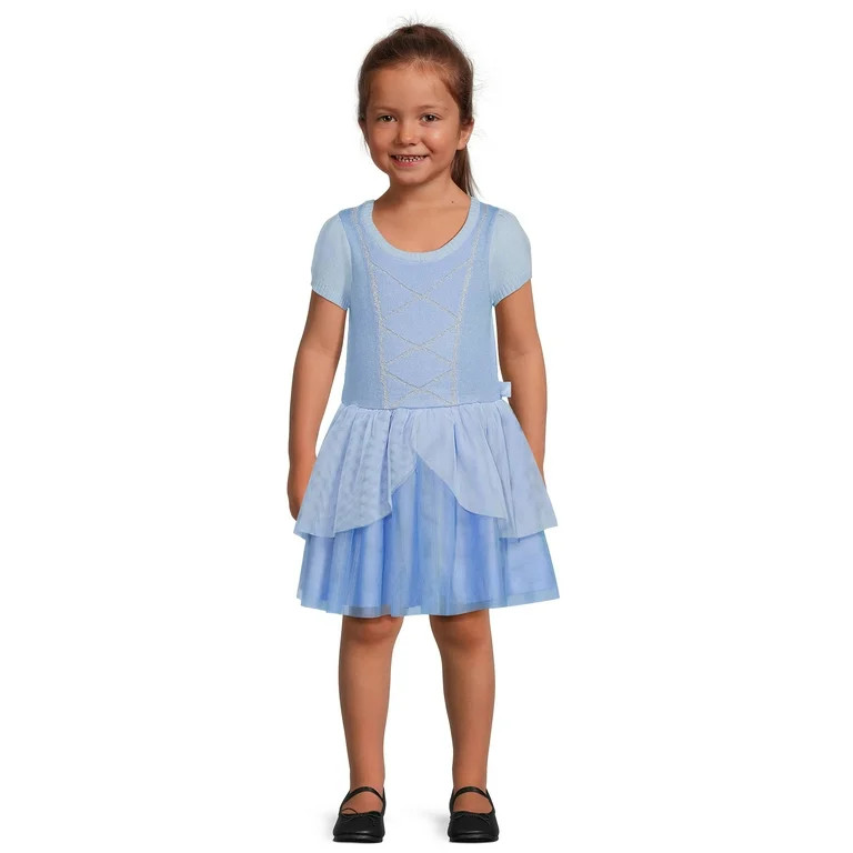 Disney Toddler Girl Cinderella Cosplay Dress, Sizes 12M-5T - Walmart.com | Walmart (US)