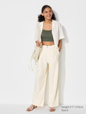 Pleated Wide Pants | UNIQLO (US)