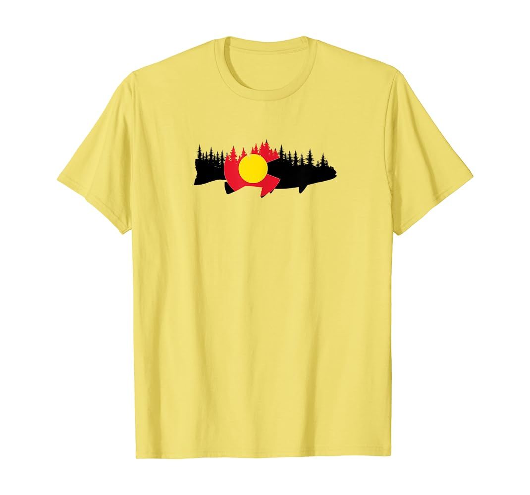 Colorado Fishing Graphic Design T-Shirt | Amazon (US)