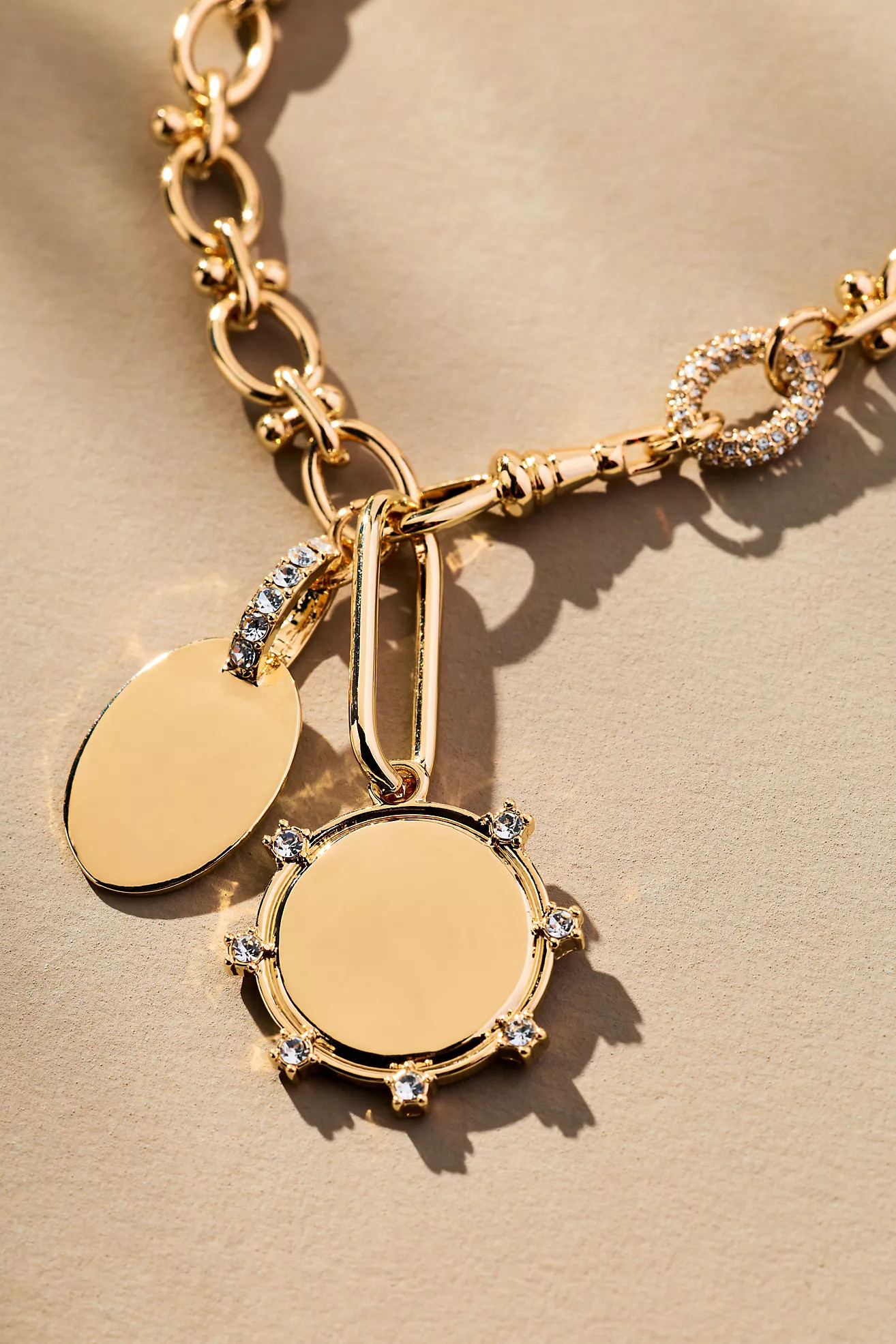 Delicate Charm Cluster Necklace | Anthropologie (US)