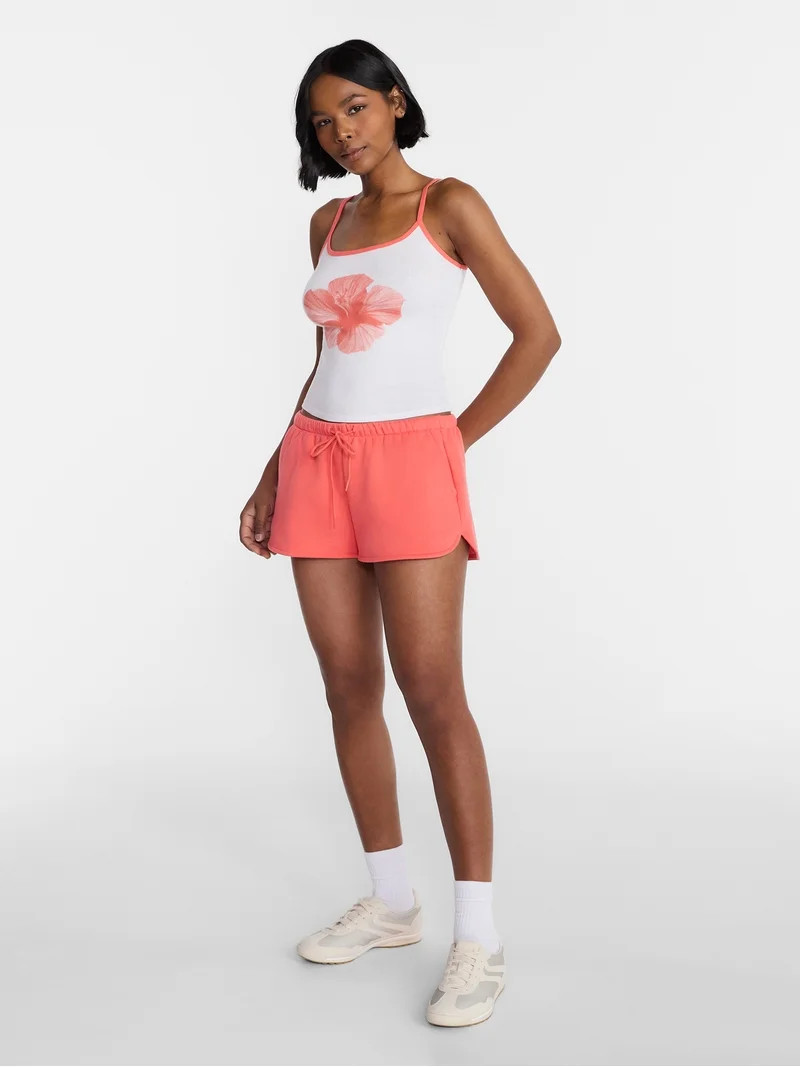 No Boundaries Scoop Cami Top, Women's Sizes XXS-XXL | Walmart (US)