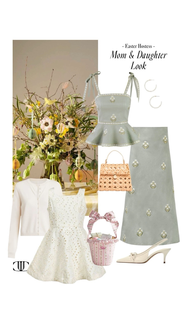 Easter, styled 🐣🌸

Sharing inspiration for hosting the day beautifully—from charming spring tablescapes to coordinated mom-and-daughter looks perfect for brunch, church, and afternoon celebrations. Think soft pastels, fresh florals, and timeless pieces that feel festive but still effortless.

Save this for Easter hosting and outfit inspiration, and tap to shop all the looks and table details. ✨

#LTKStyle #EasterStyle #SpringHosting #TablescapeInspo #MomAndDaughterStyle #SpringStyle #

#LTKSeasonal #LTKOver40 #LTKootd