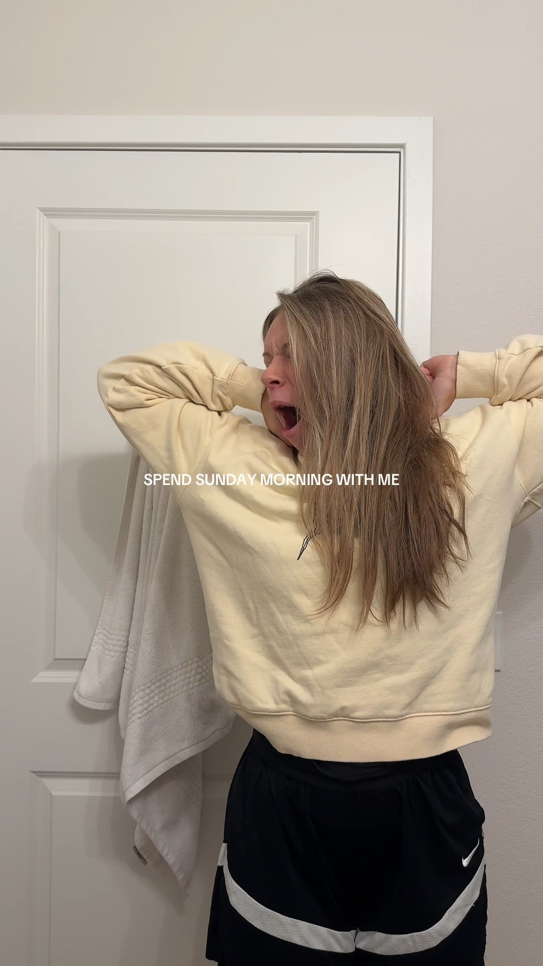 Spend Sunday morning with me (and my husband), get ready, fit check, church 