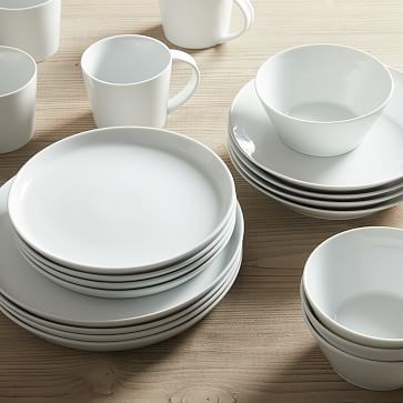 Modern Porcelain Dinnerware (Set of 20) | West Elm (US)