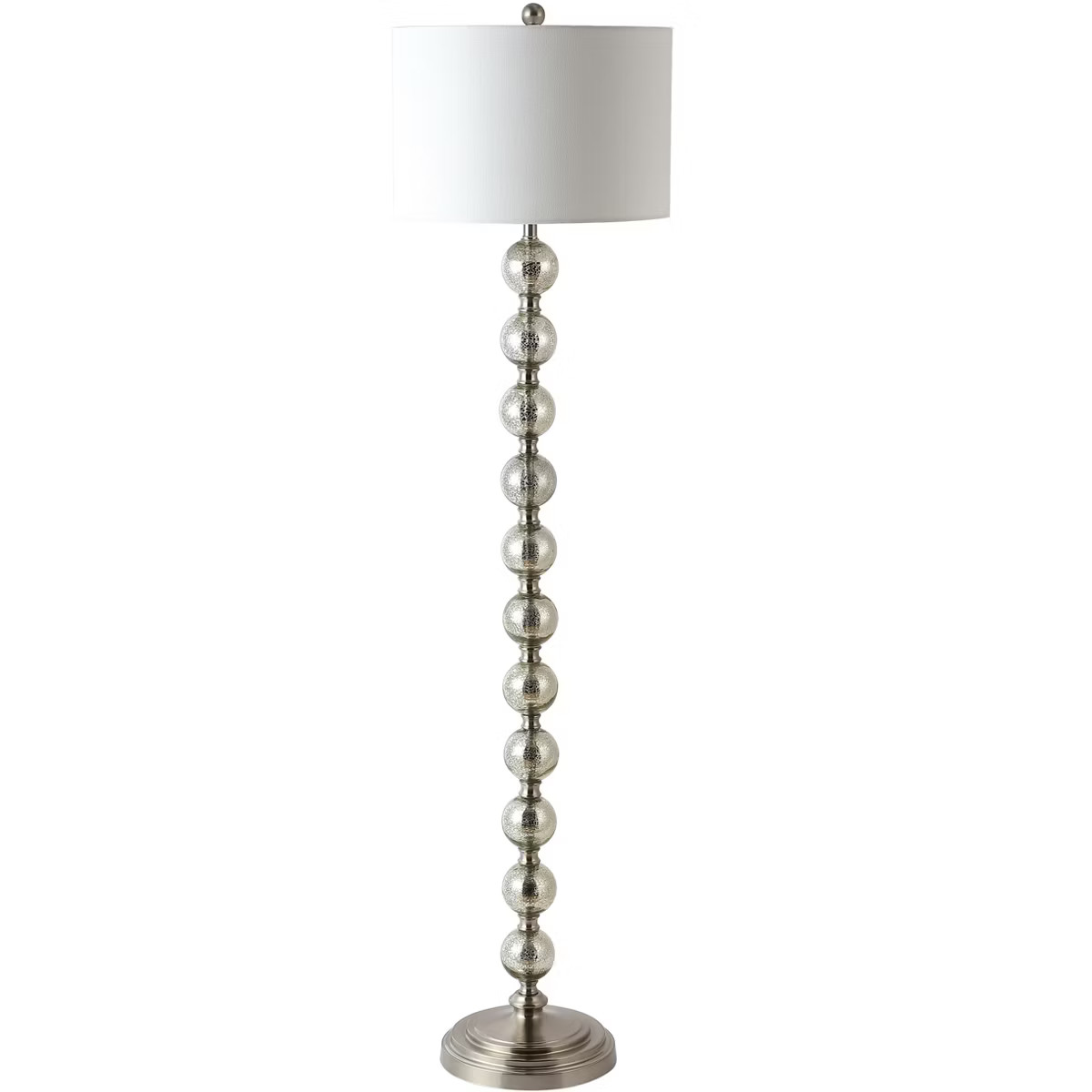 Cace Floor Lamp - FLL4074 - Nickle - Safavieh | Target