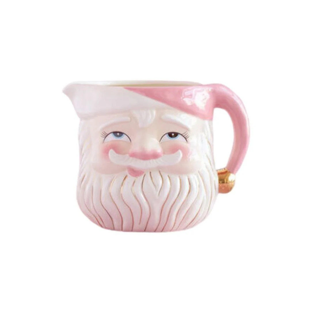 Pink Papa Noel Pitcher | Pink Antlers