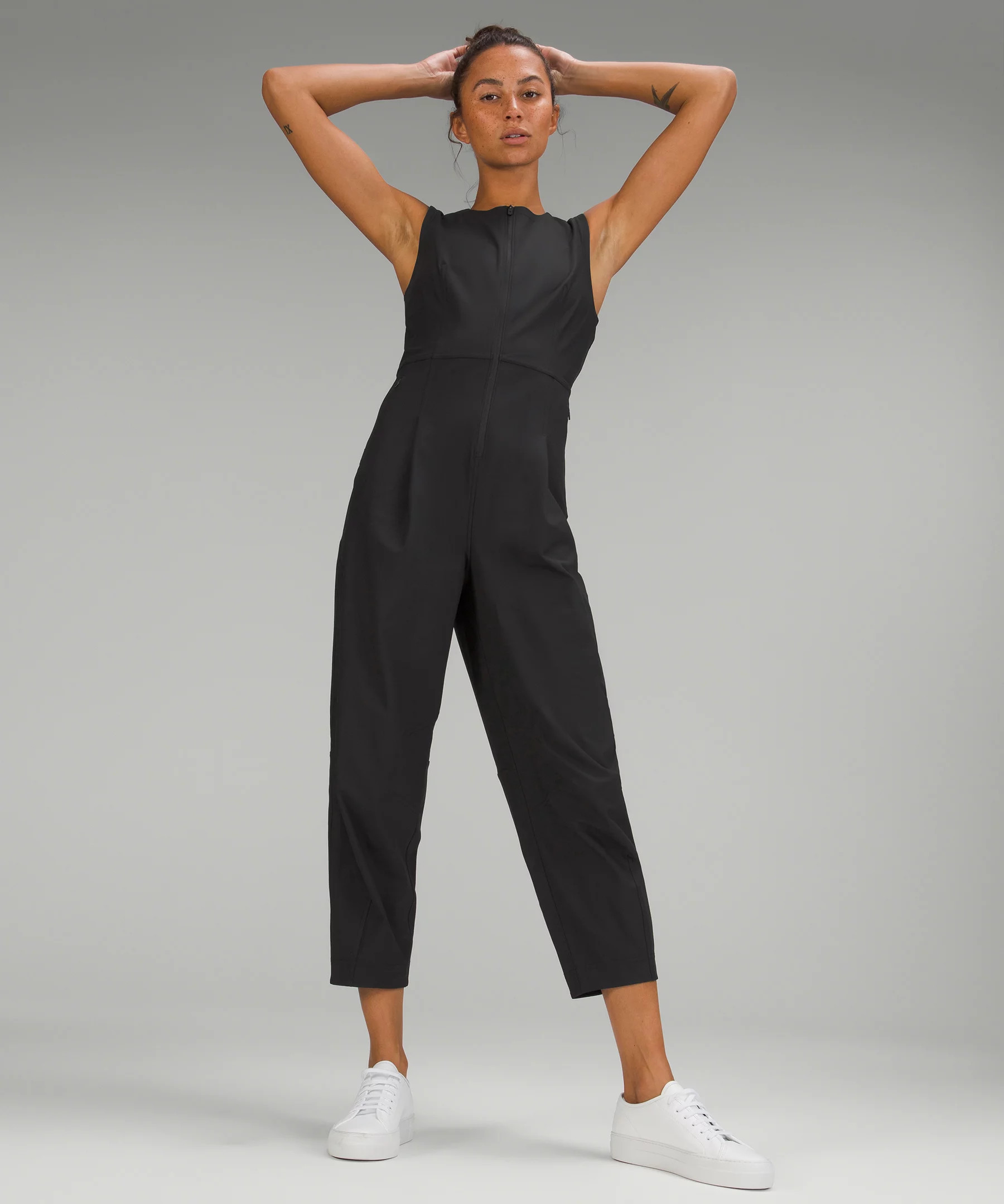 Warpstreme Zip-Front Jumpsuit - Black | Lululemon (US)