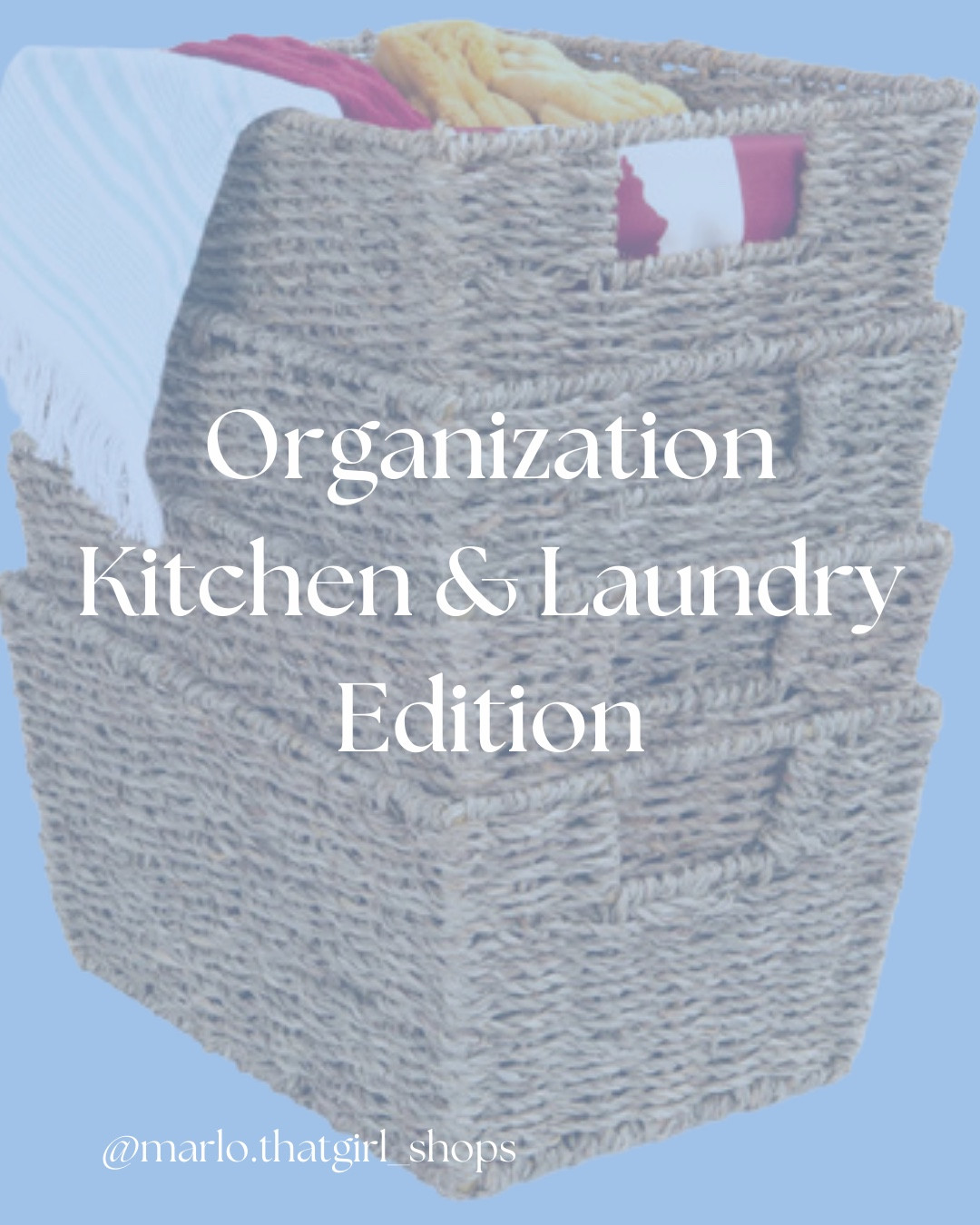 ✨ Transform your home, one room at a time! ✨  
From kitchen clutter to laundry room bliss, these organization essentials make life so much easier! 🙌  

Which space would you tackle first? 👀  


#LTKHome