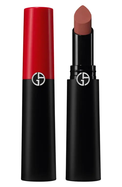 ARMANI beauty Lip Power Long Lasting Matte Lipstick in 117 at Nordstrom | Nordstrom