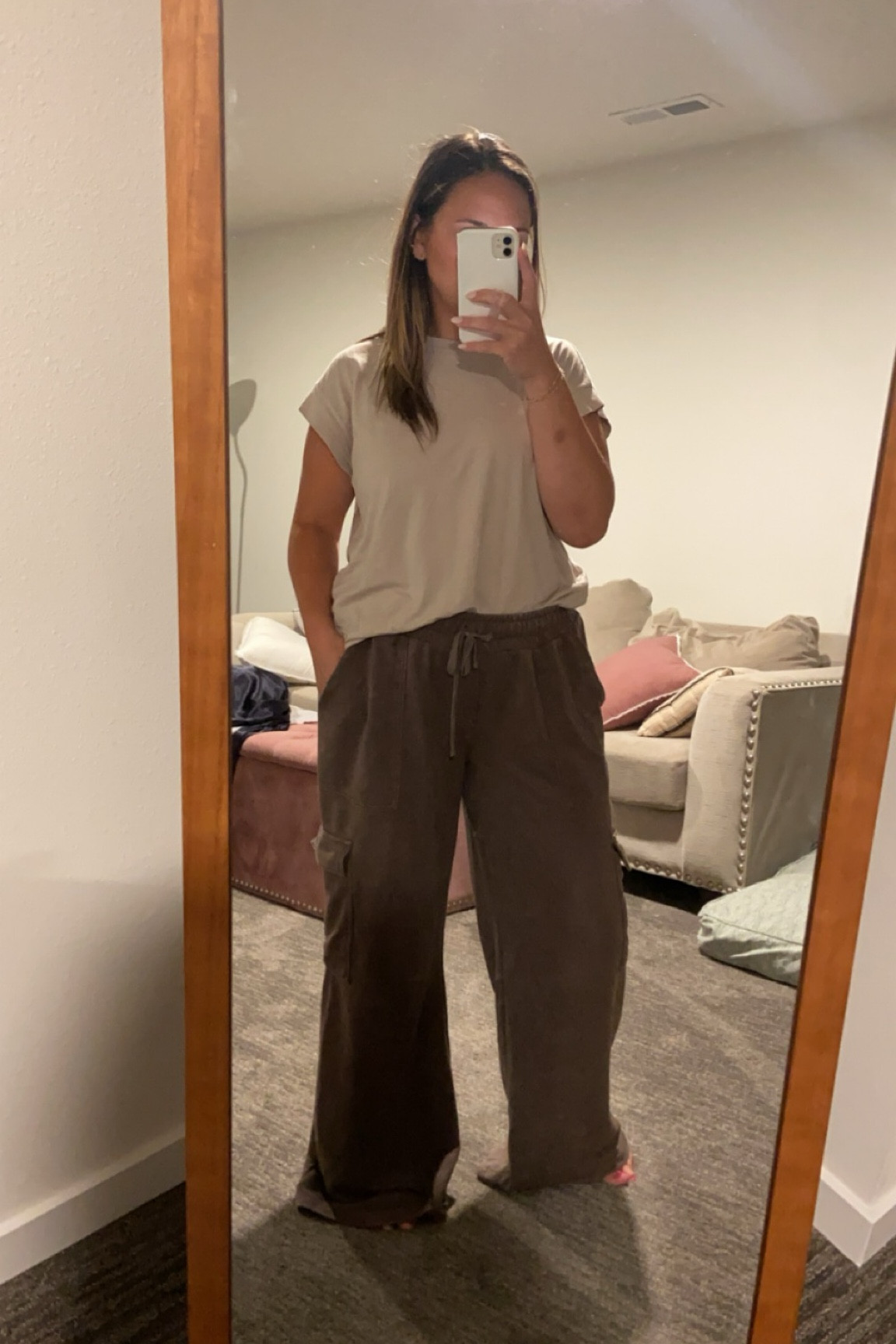 The comfiest loungewear & travel outfit for fall 🤎 size down in the cargo sweatpants!

#LTKSeasonal #LTKTravel #LTKFindsUnder50