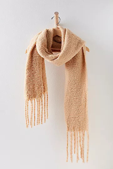 Shetland Recycled Blend Fringe Scarf | Free People (Global - UK&FR Excluded)