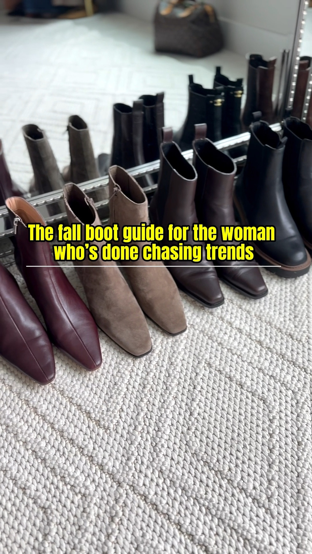 The Fall Boot Style Guide for an intentional, over-40 wardrobe
You don’t need more options—you need the right ones.

#LTKOver40 #LTKShoeCrush #LTKWorkwear