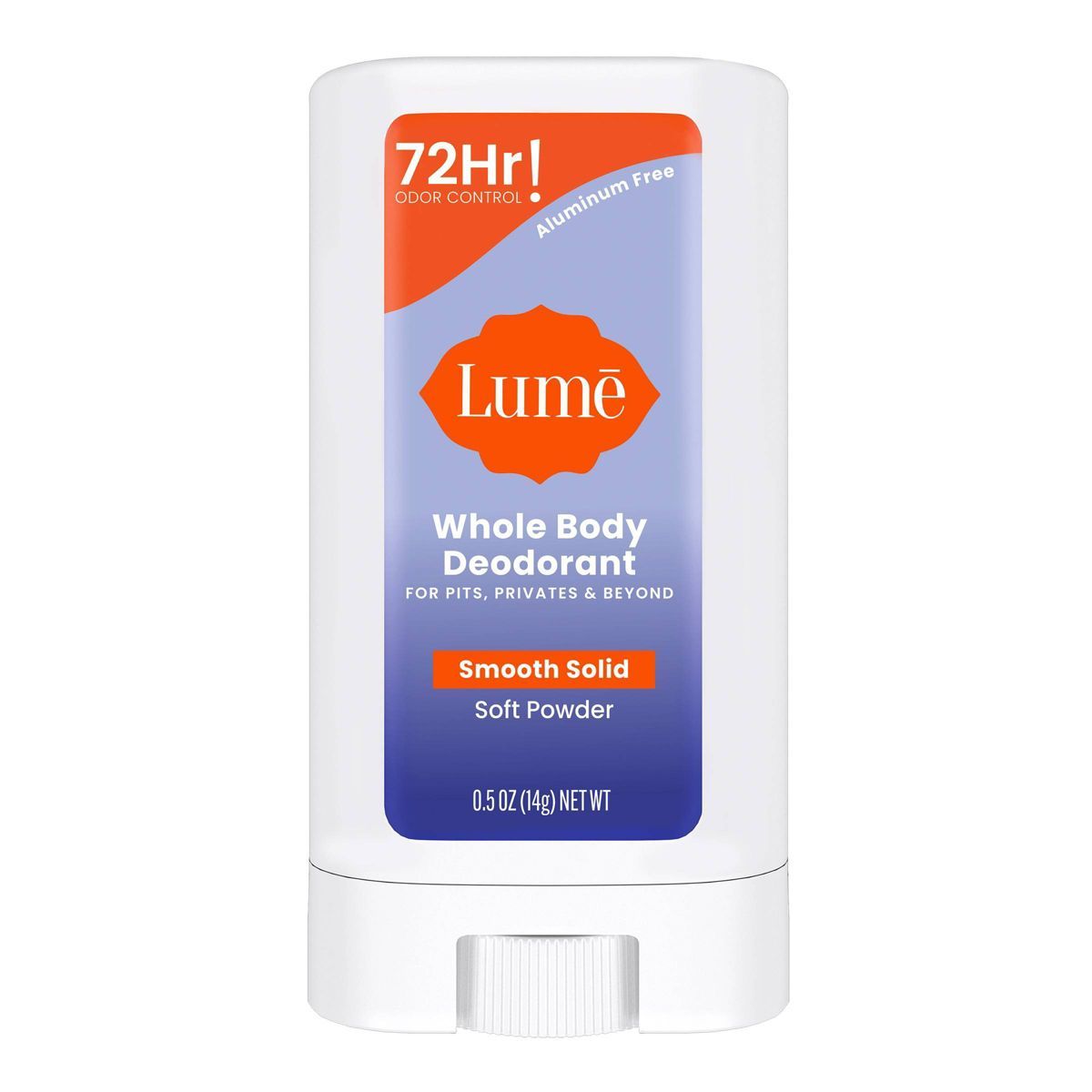 Lume Whole Body Women’s Deodorant - Mini Smooth Solid Stick - Aluminum Free - Soft Powder Scent... | Target