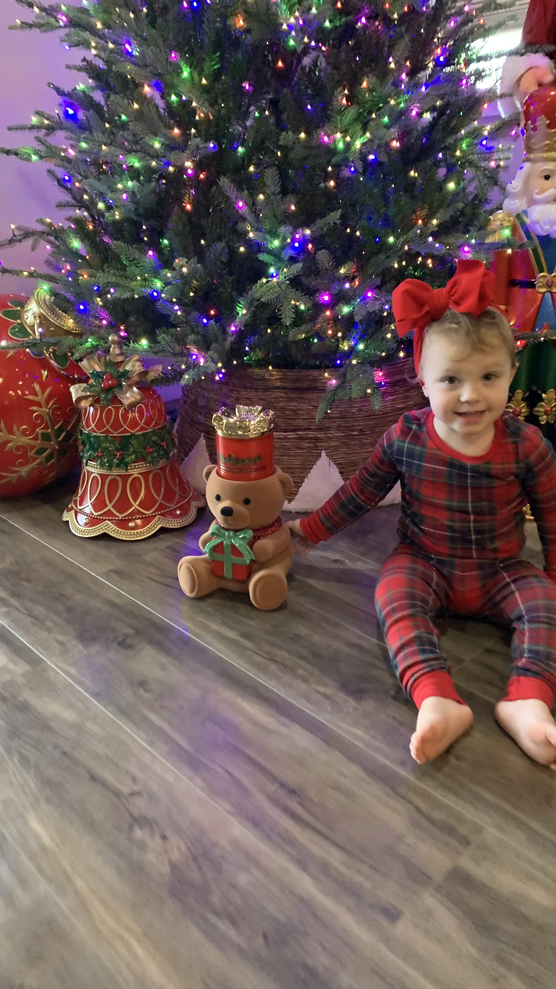 My little Pia girl posing in front of the tree last year! 🥰 I waited a whole year to buy the viral Home Depot Grand Dutchess Christmas Tree and believe me when I tell you she’s worth the hype! 

Sophia could feel my excitement and wanted to take a picture too. 🥹 love my girl! #christmastree #viralchristmastree #christmaspajamas #toddlerchristmaspajamas

#LTKHoliday #LTKBaby #LTKSeasonal